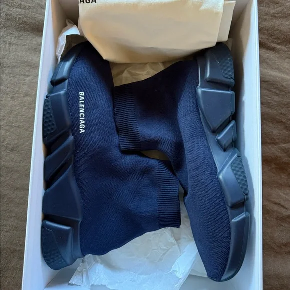 Balenciaga Sock Runner Navy/"Bleu Marine" (EU 42) - Picture 1 of 7
